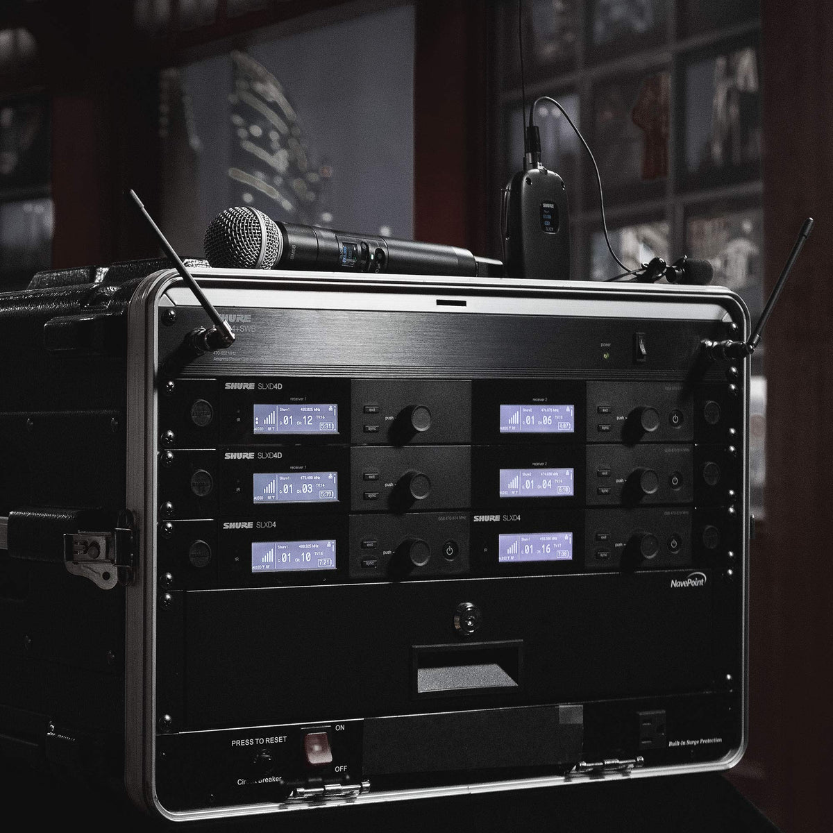 Shure SLXD24D/SM58 Dual Wireless Vocal System - H55 Band