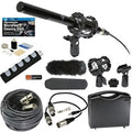 Professional Advanced Broadcast Microphone and Accessories Bundle Canon VIXIA HF R800 R700 R600 R500 R80 R70 R60 R50 R82 R72 R62 R52 Camcorders