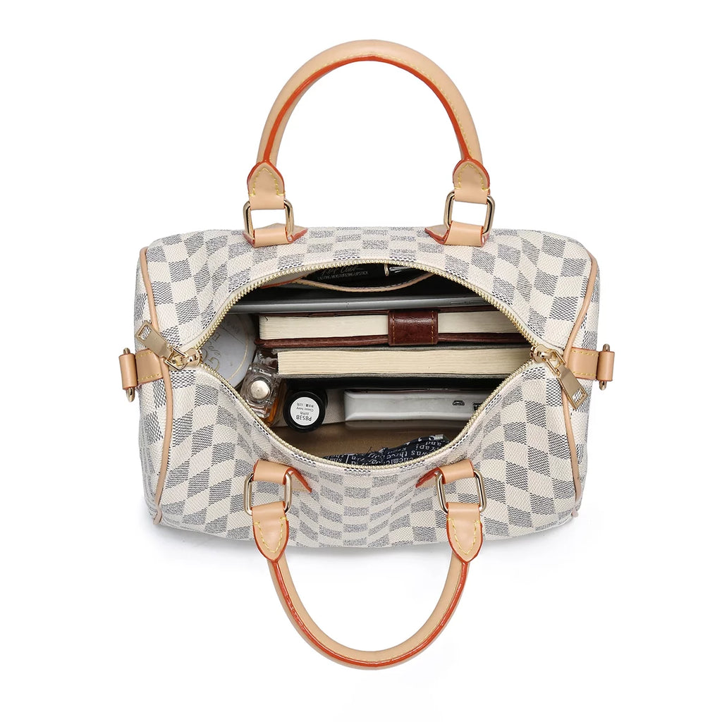 RICHPORTS Checkered Shoulder Bags Fashion Handbags For Womens