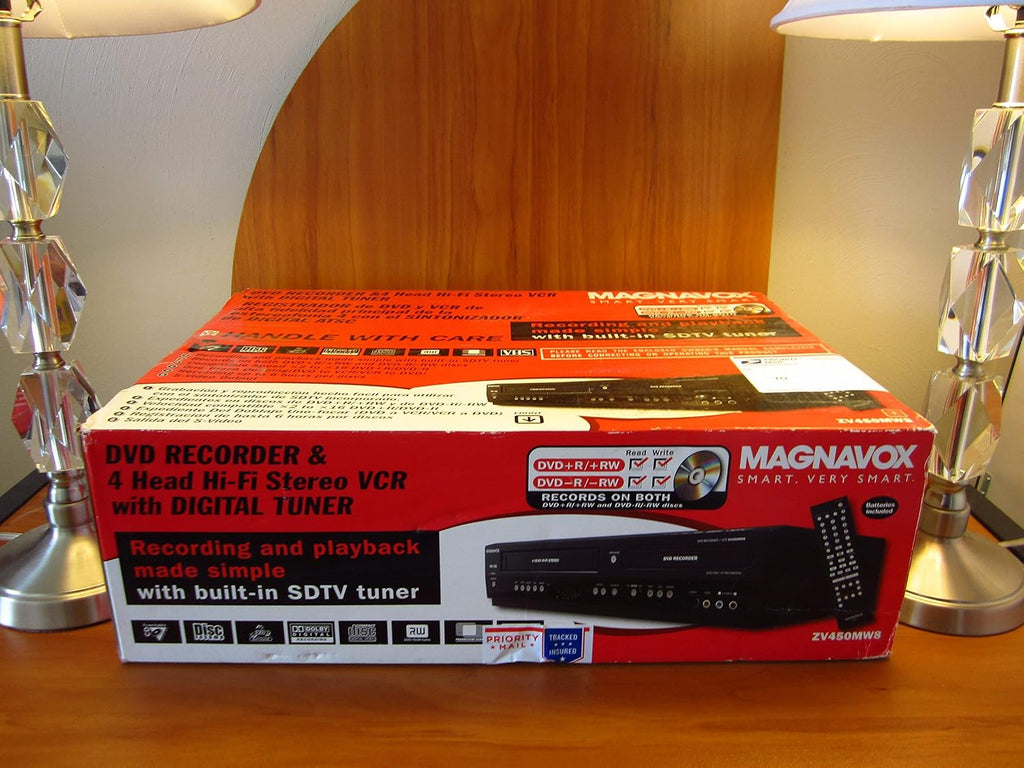 Magnavox ZV450MW8 DVD Recorder and VCR Combo with Digital Tuner [Electronics] (Renewed)