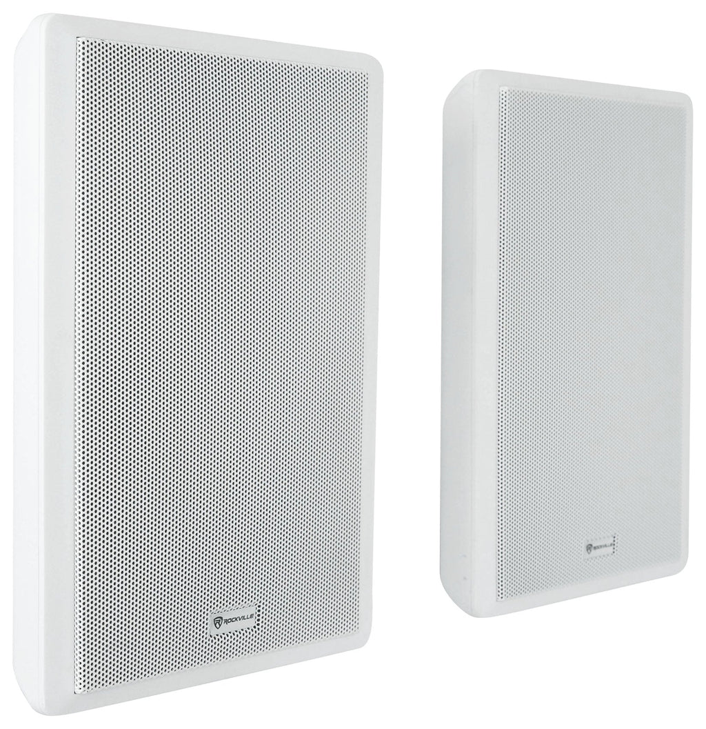 6-Zone Amp+4 JBL White Pendant+6 Slim White Wall Speakers 4 Restaurant/Bar/Cafe