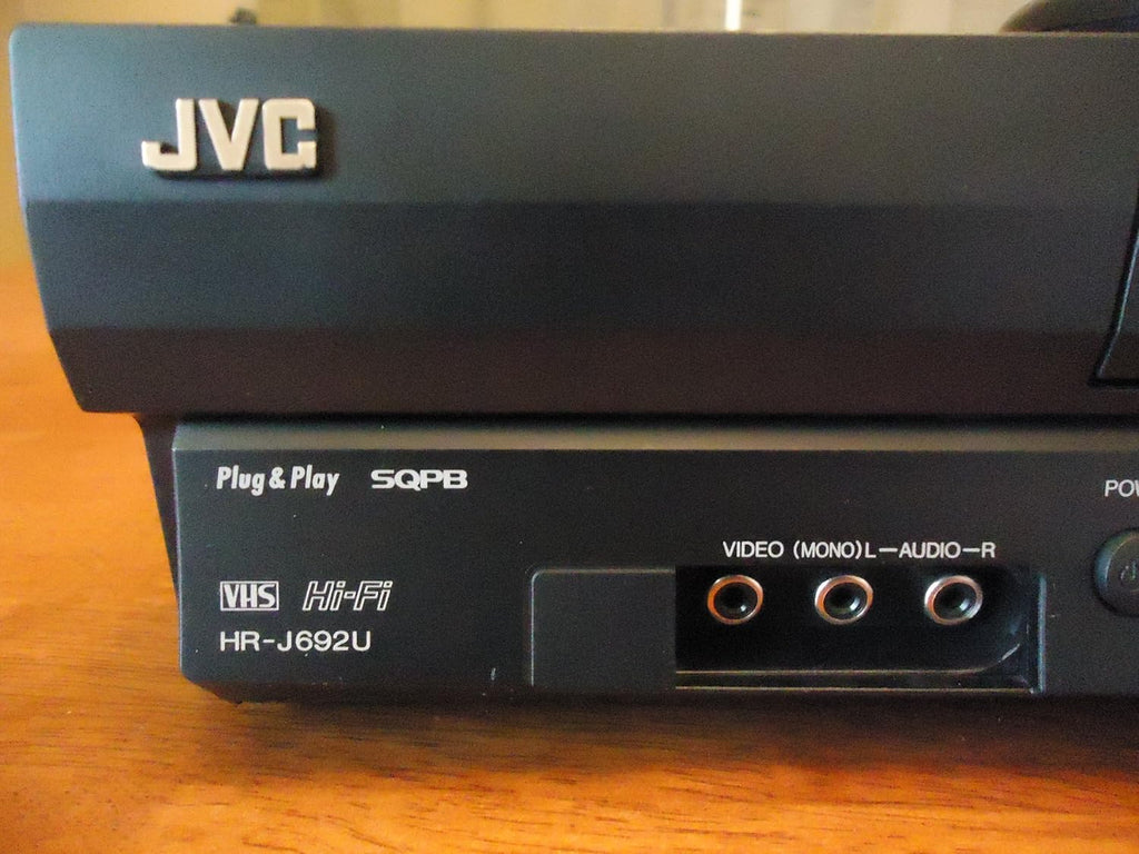 JVC HRJ692U 4-Head Hi-Fi VCR , Black