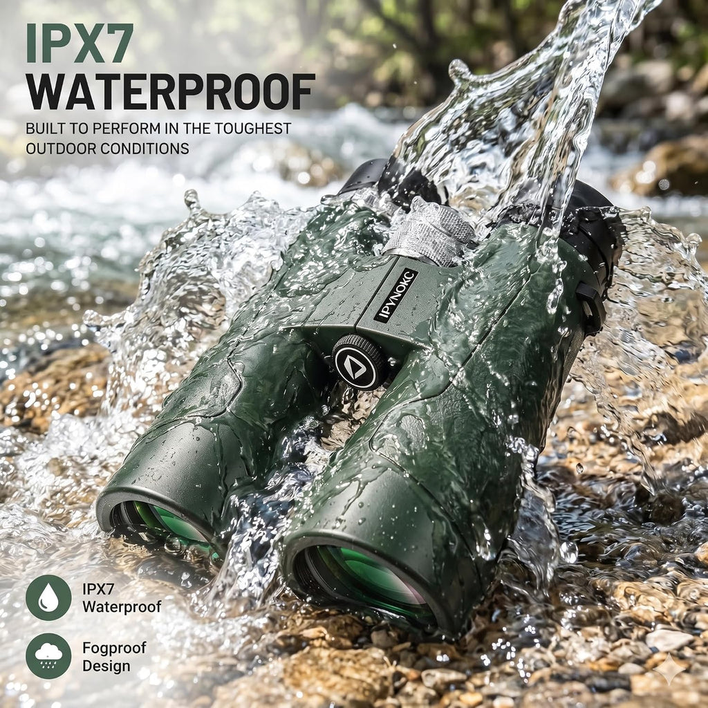 12x50 UHD Binoculars for Adults High Powered Waterproof