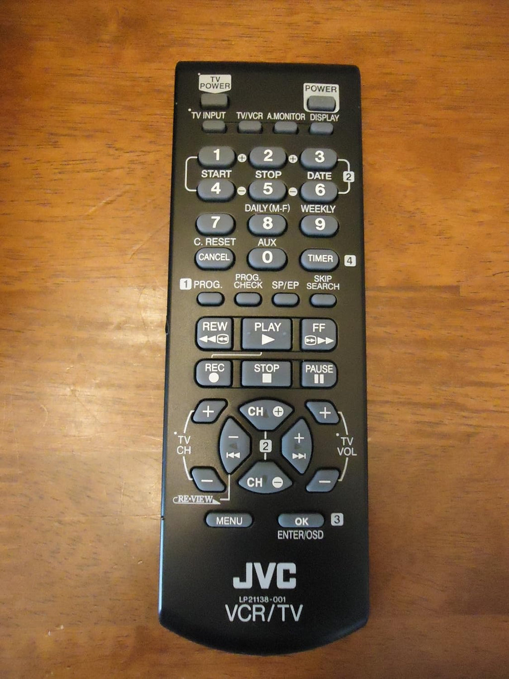 JVC HRJ692U 4-Head Hi-Fi VCR , Black