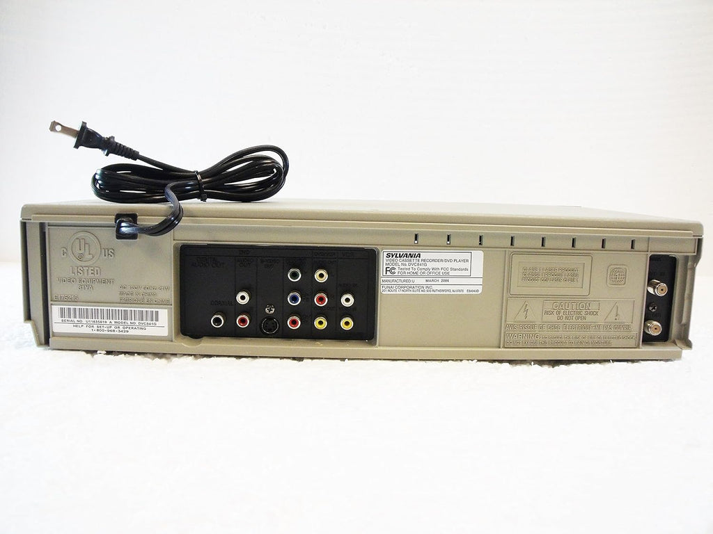Sylvania DVC841G Progressive Scan DVD/VCR Combo [Electronics]