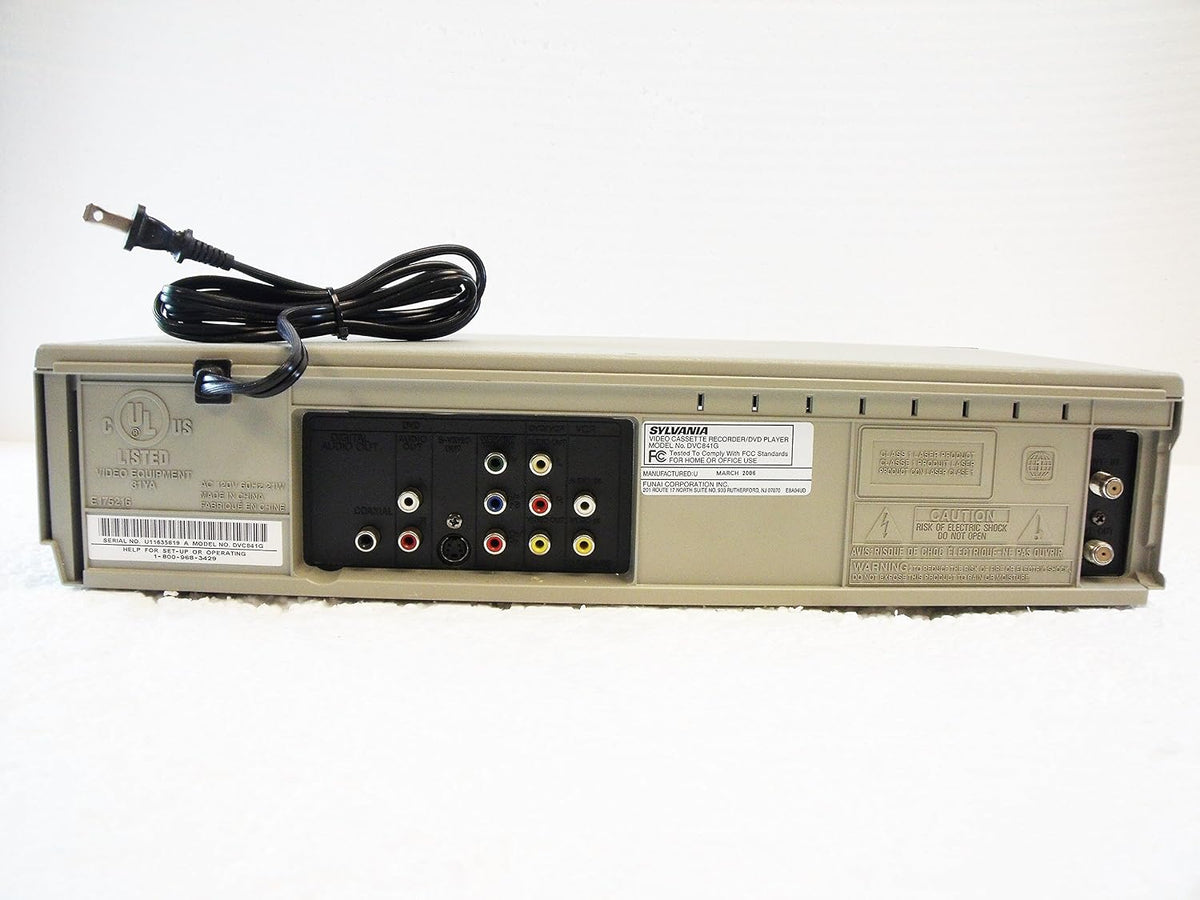 Sylvania DVC841G Progressive Scan DVD/VCR Combo [Electronics]