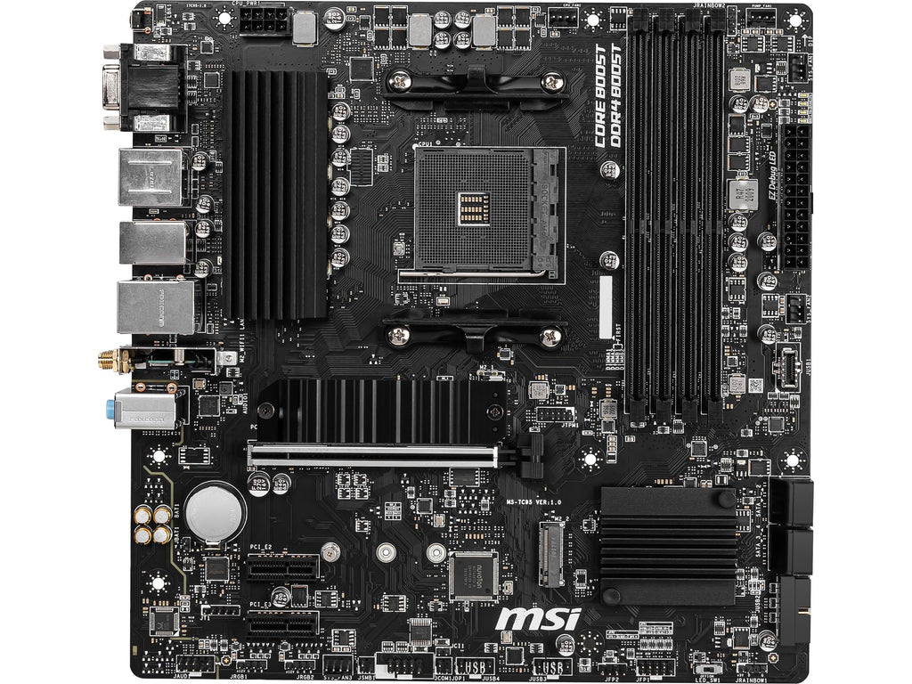 NEWEGG Motherboard CPU Memory Combo -B550M-A Motherboard Bundle with Ryzen 5 5500 6-Core 3.6GHz CPU and 16GB (2 x 8GB) 288-Pin PC RAM DDR4 3200 Desktop Memory