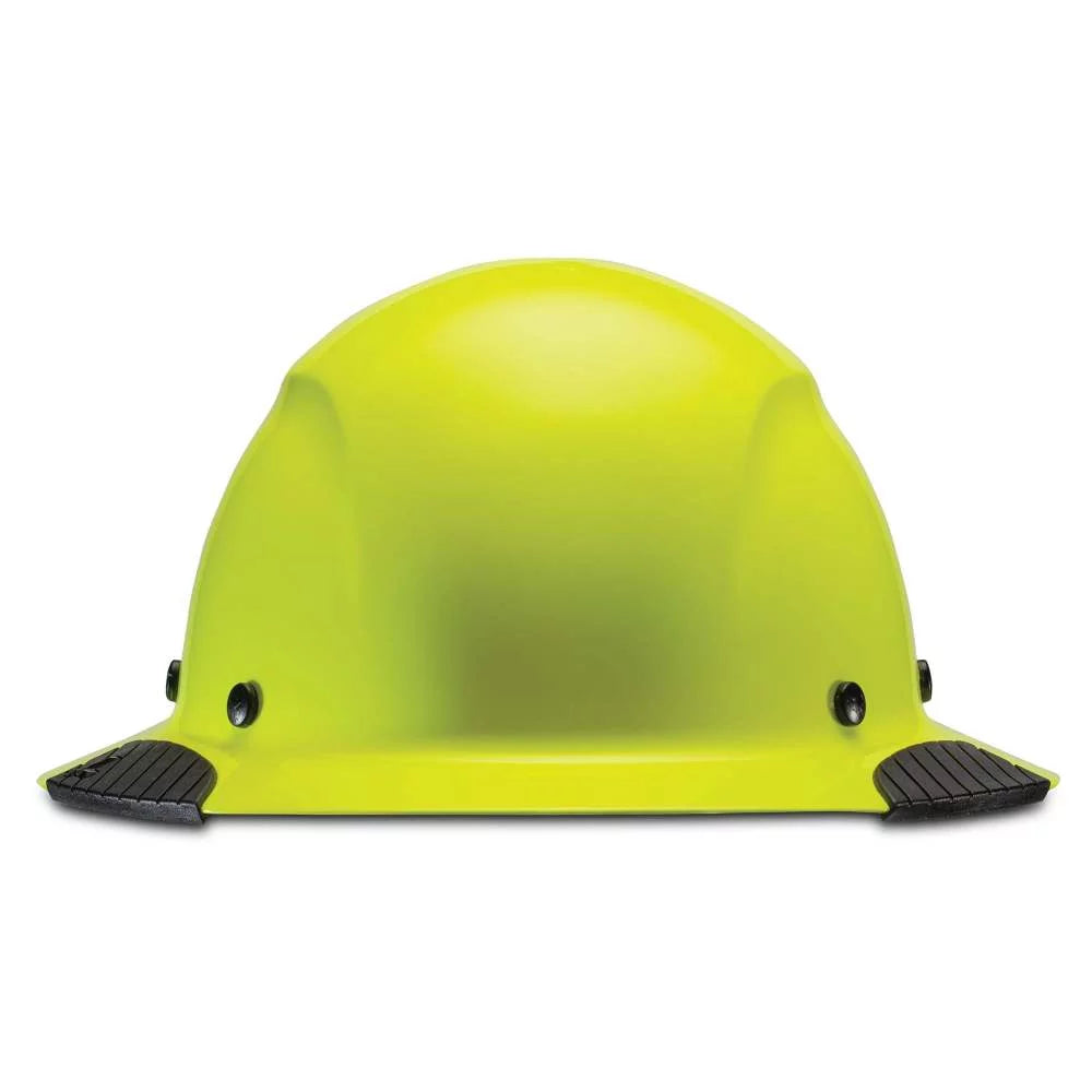 Lift Safety HDF-18HV DAX HiVis Yellow Full Brim Hard Hat with Ratchet Suspension