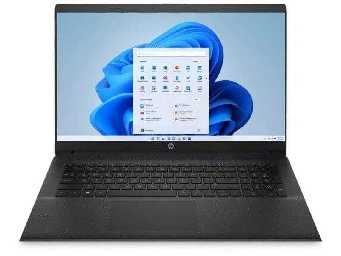 HP High Permance Laptop 2023, 17.3" FHD IPS, 10-Core 12th Intel i7-1255U, Iris Xe Graphics, 16GB DDR4, 512GB SSD, WiFi 6 Bluetooth HDMI USB-C Fullsize Keyboard Numpad, Windows 10, COU 32GB USB