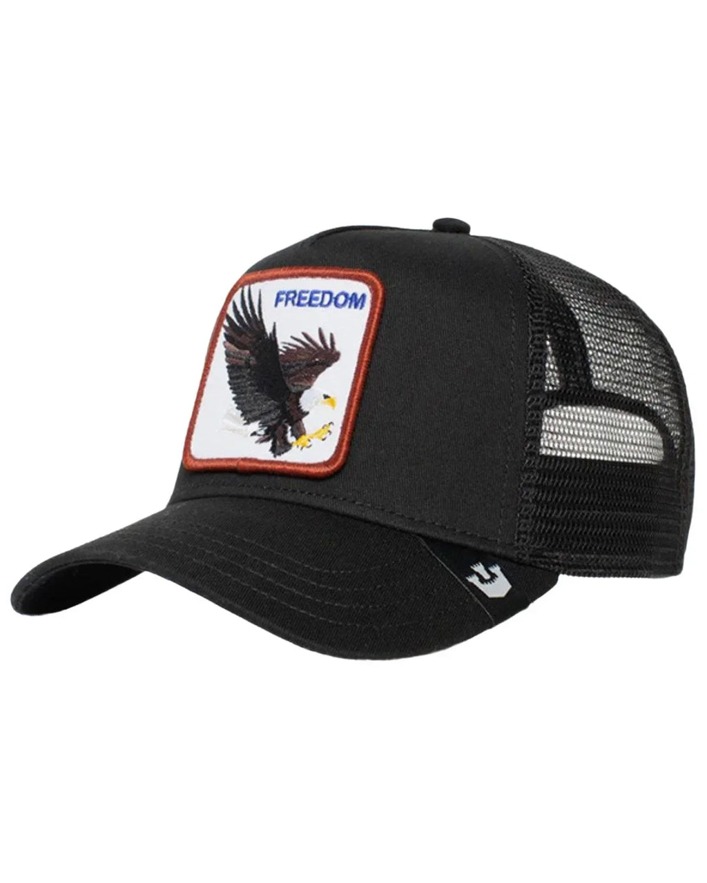 Goorin Bros Men's The Freedom Eagle Trucker Cap Black One Size