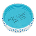 Rae Dunn Aqua Polka Dot Mini Pool by CocoNut Float - Here Comes The Sun Theme