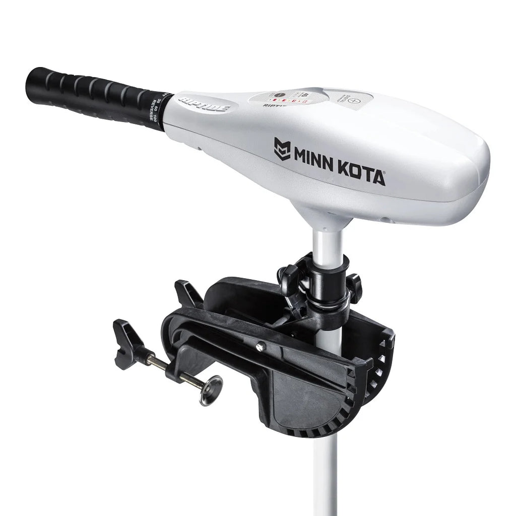 Minn Kota 1363844 RT45/SC/T-36" Riptide Saltwater Transom Mount Trolling Motor, 45lbs Thrust, 36" Shaft