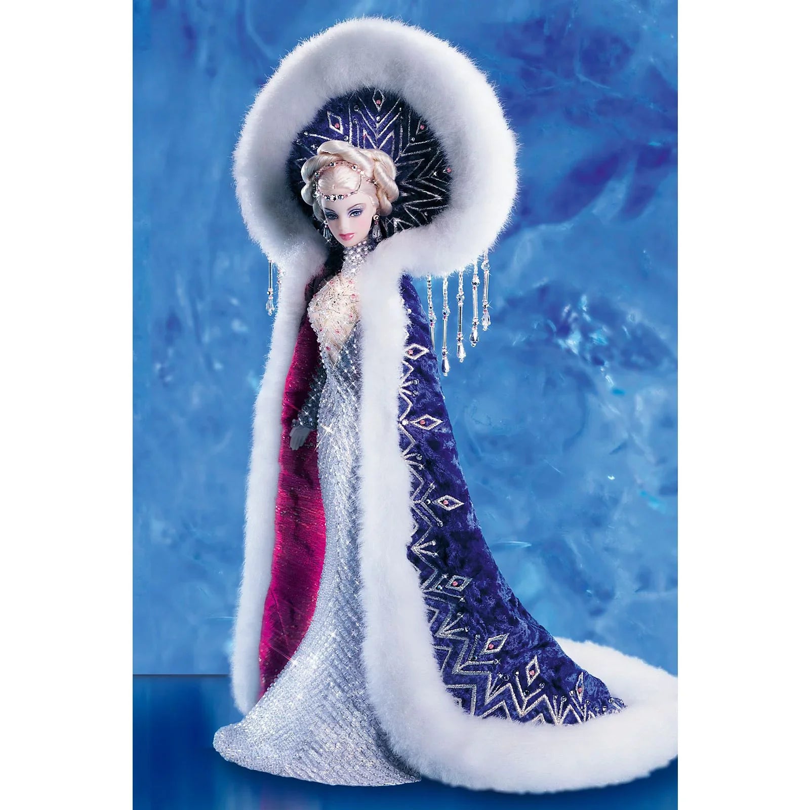2001 Barbie Collectibles - Bob Mackie International Beauty Collection - Fantasy Goddess of Arctic Barbie
