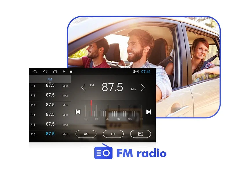 2+32G Android 10 Double Din Car Stereo Toyota Carmy 2006-2011 with 9 Inch Touchscreen Radio Built-in Wireless Carplay/Android Auto/GPS/Bluetooth/FM/AUX-in/Steering Wheel Control/Backup Camera