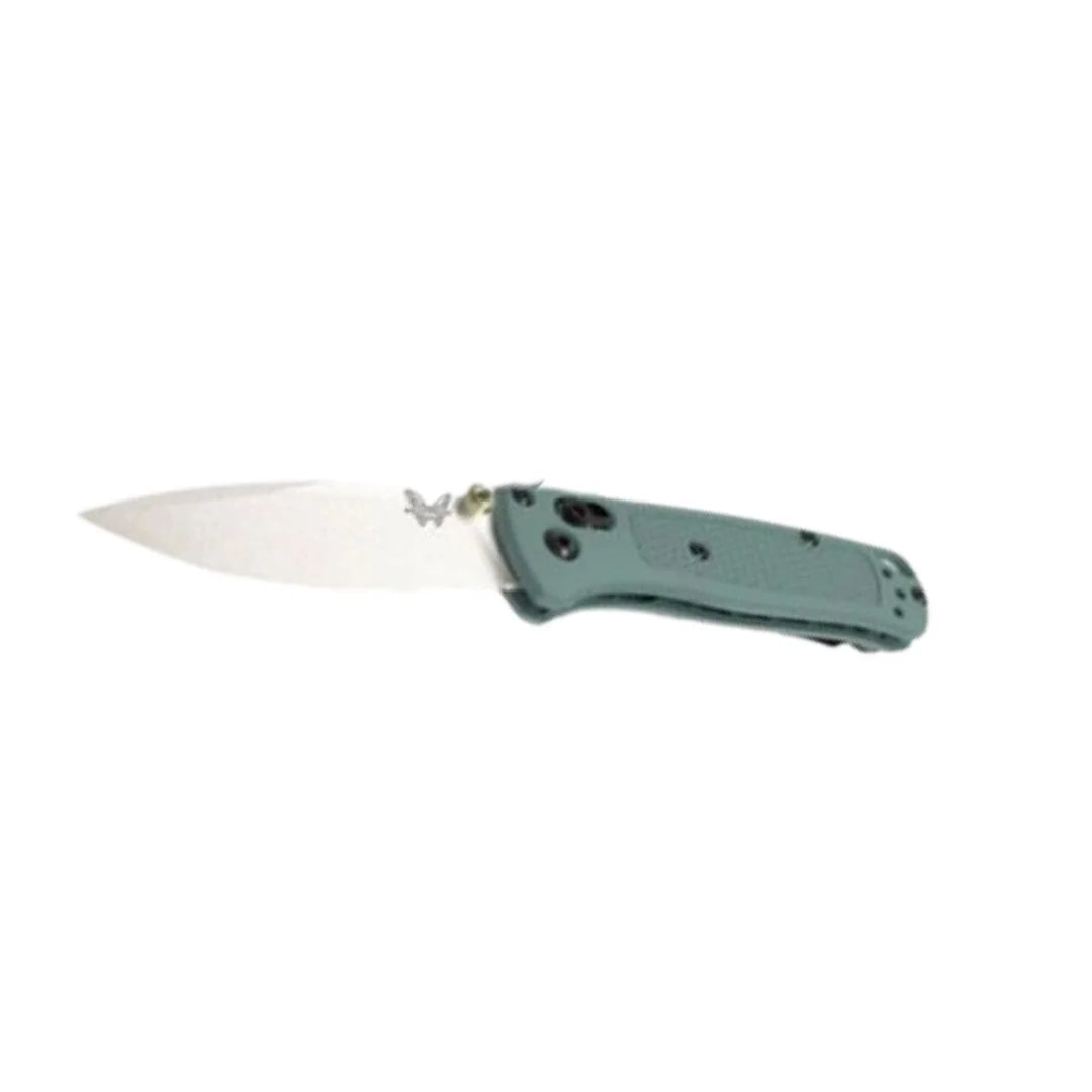 Benchmade 533SL-07 Mini Bugout EDC Outdoor Knife with Axis Lock and Drop Point Style (Silver)