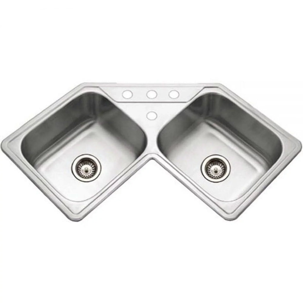 Houzer LCR-3221-1 31-7/8" x 31-7/8" Stainless Steel Topmount Kitchen Sink