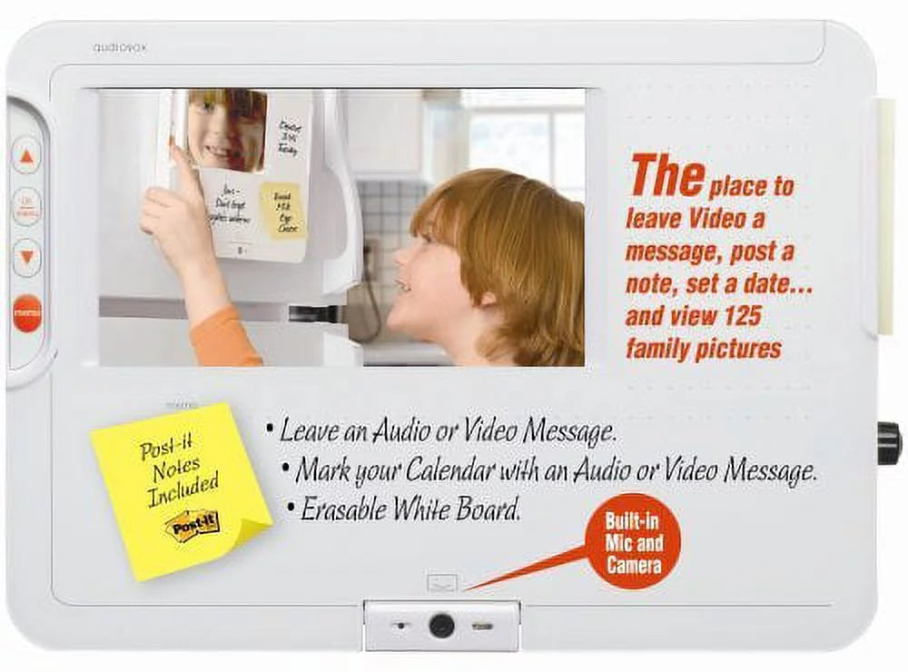 HomeBase Audiovox DPF711K Digital Message Video Center