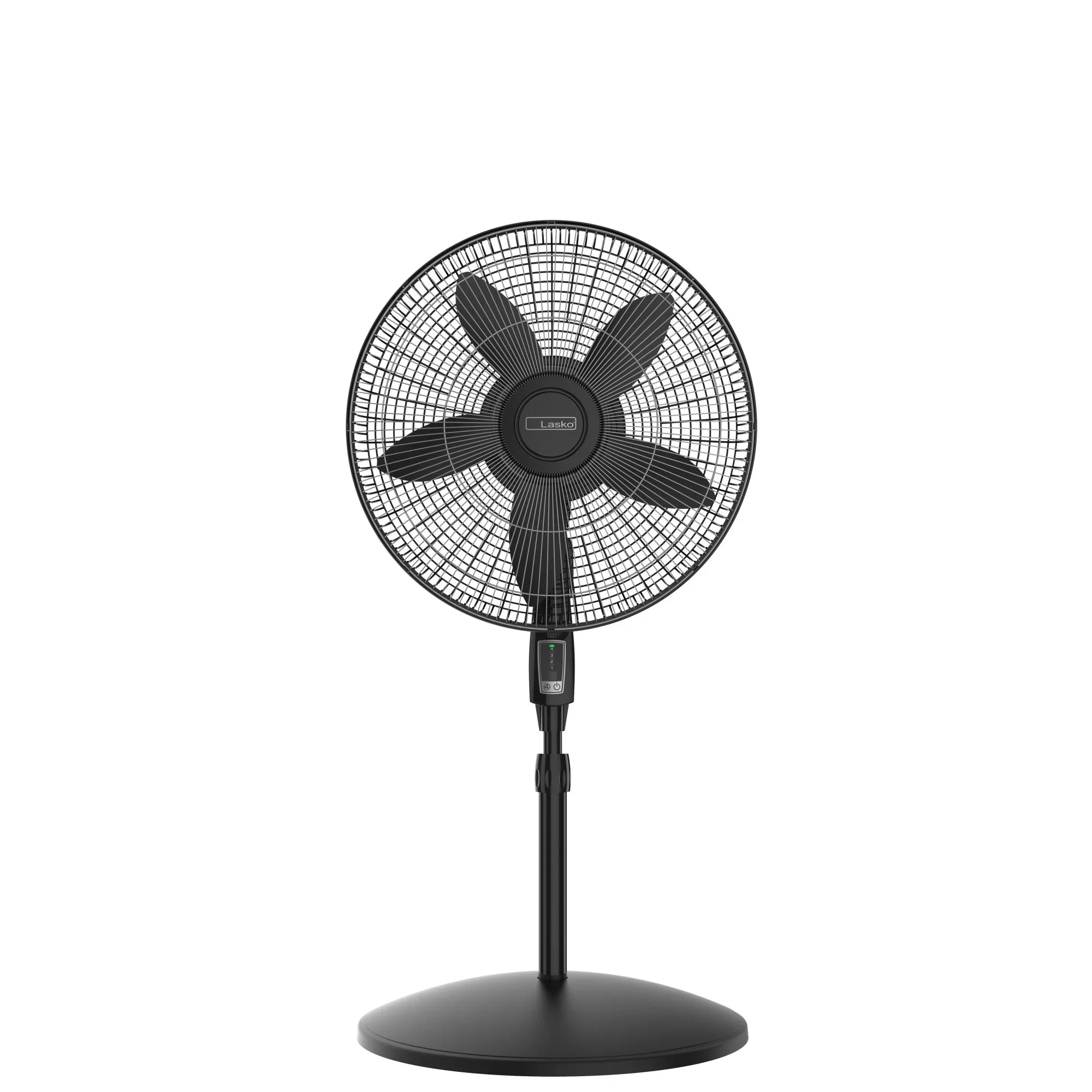 Lasko Cyclone Max 18" 4-Speed Large Room Pedestal Fan with Remote, 53" H, Black, S18605, New