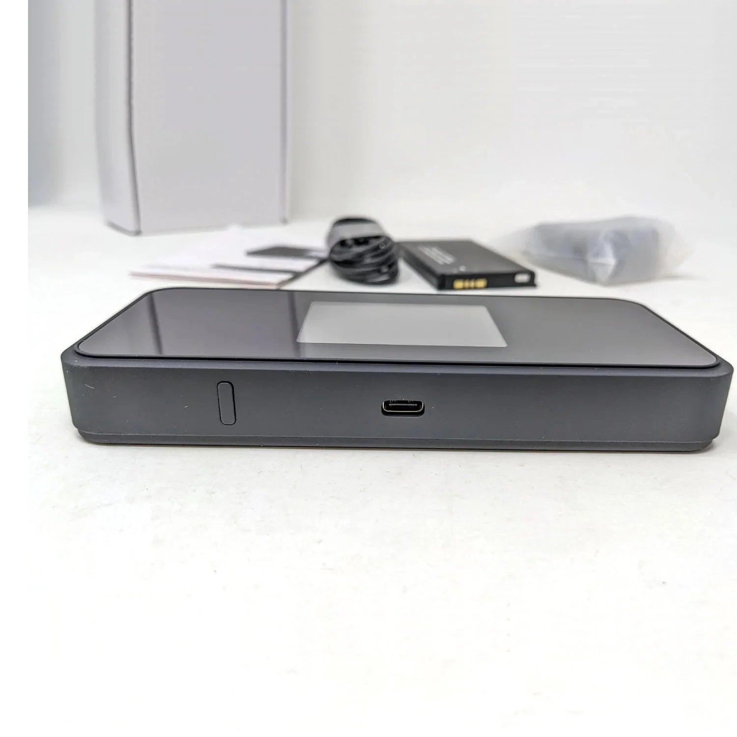 Pre-Owned Inseego MiFi M2000 5G and 4G LTE Hotspot WiFi 6 Technology For T-Mobile - Black (Like New)