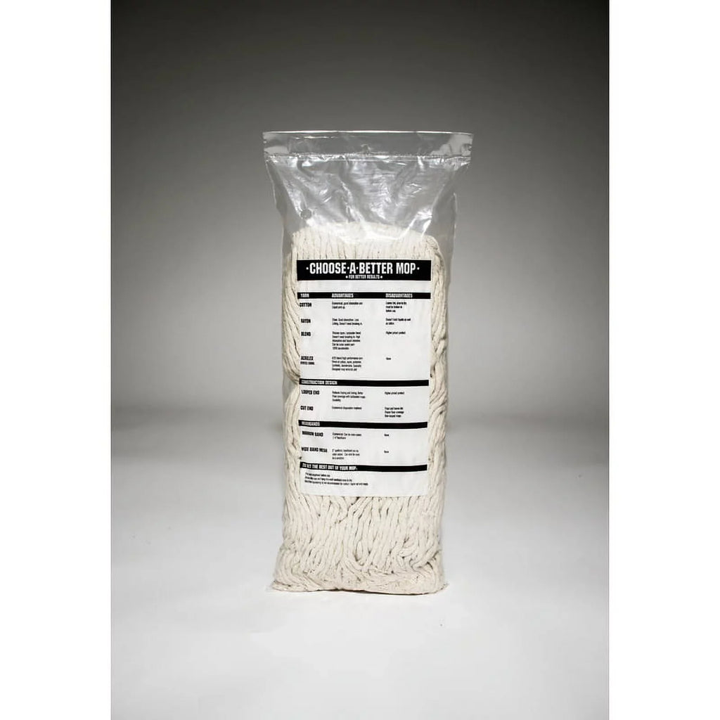 Elite Mops and Brooms Cut End Cotton Yarn 32 Ply # 16 Bagged Case of 6