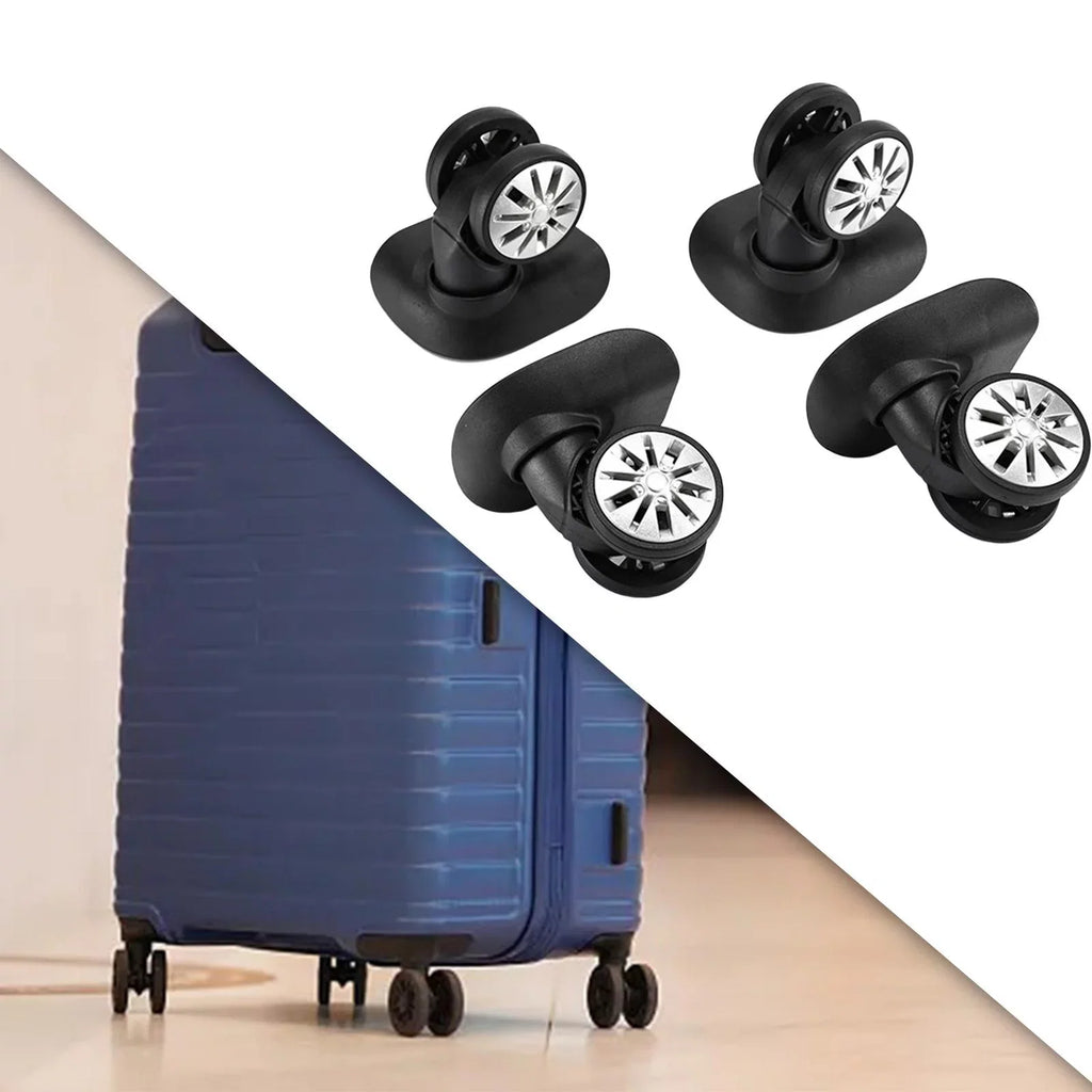 4Pcs Luggage Wheels Replacement Caster Wheels Trolley Case Suitcase Bag