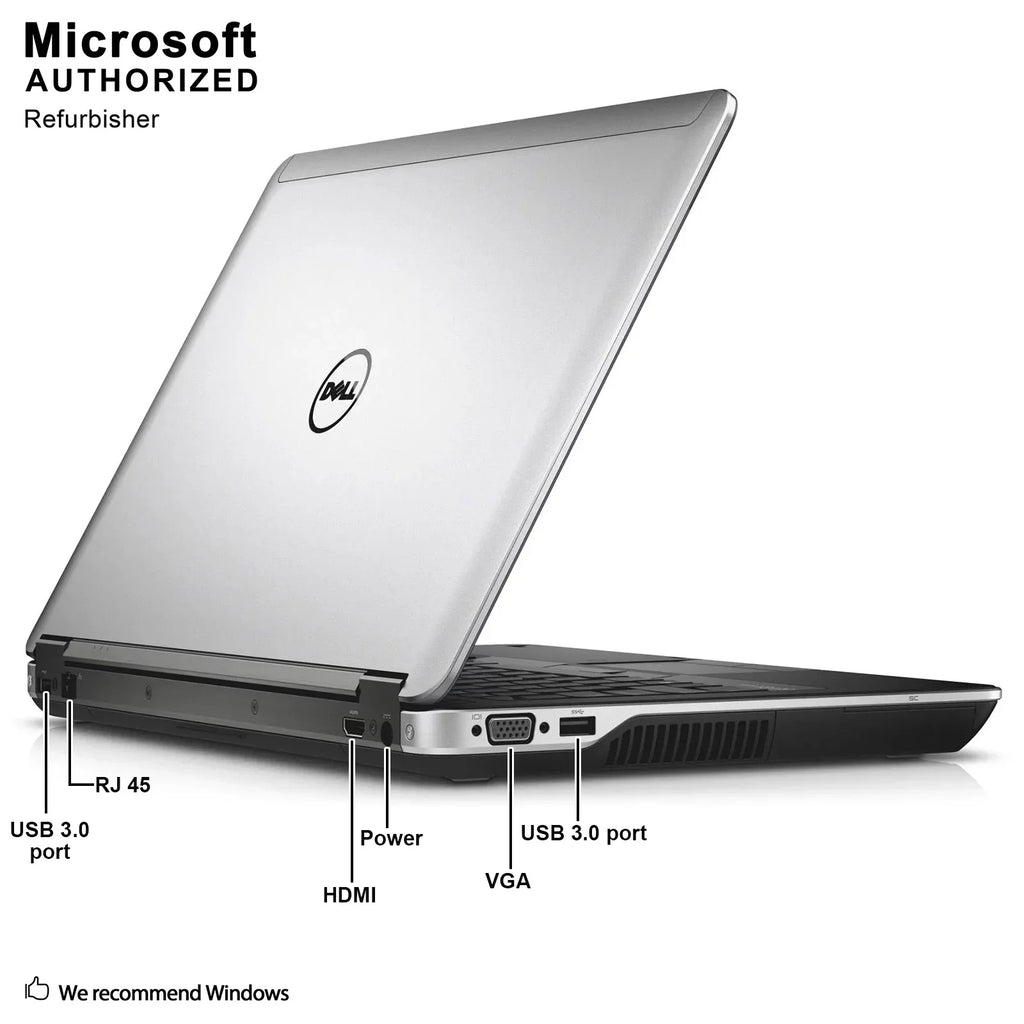 Dell Latitude E6440 14 Business Laptop, Intel Core I3-4000M 2.4GHZ, 16G DDR3L, 512G SSD, DVDVGA, HDMI, Windows 10 Pro 64 Bit-Multi-Language(EN/ES/FR) Used Grade A