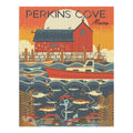 Perkins Cove, Maine, Nautical Geometric (1000 Piece Puzzle, Size 19x27, Challenging Jigsaw Puzzle Adults and Family, Made in USA)