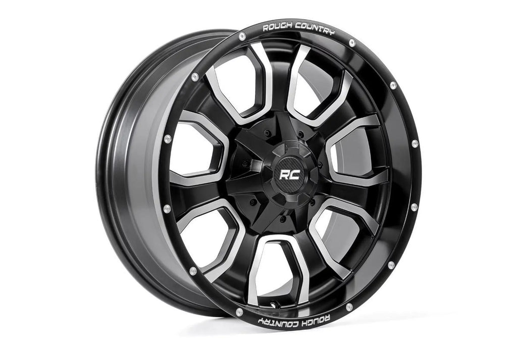 Rough Country 93 Series Black Wheel
