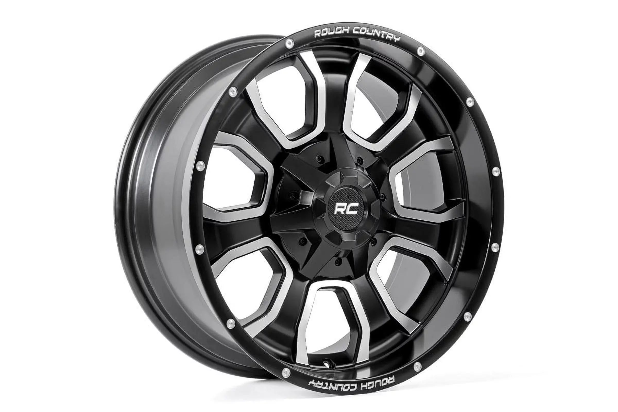 Rough Country 93 Series Black Wheel