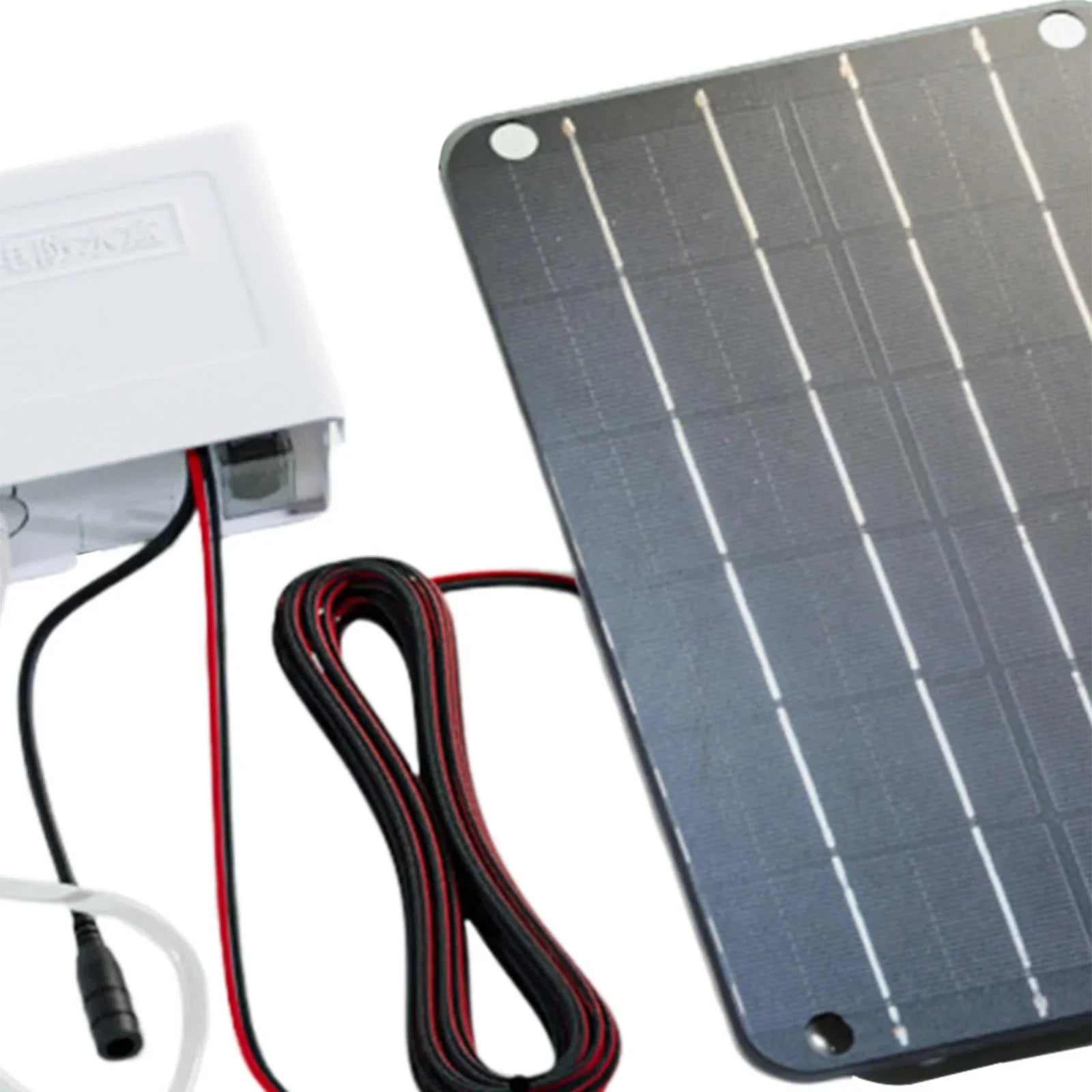 simhoa Solar Air Pump,Aquarium Air Pump Oxygenator Silent Eco Friendly,6V Solar Pond Aerator Solar Powered Pond Pump Hydroponics