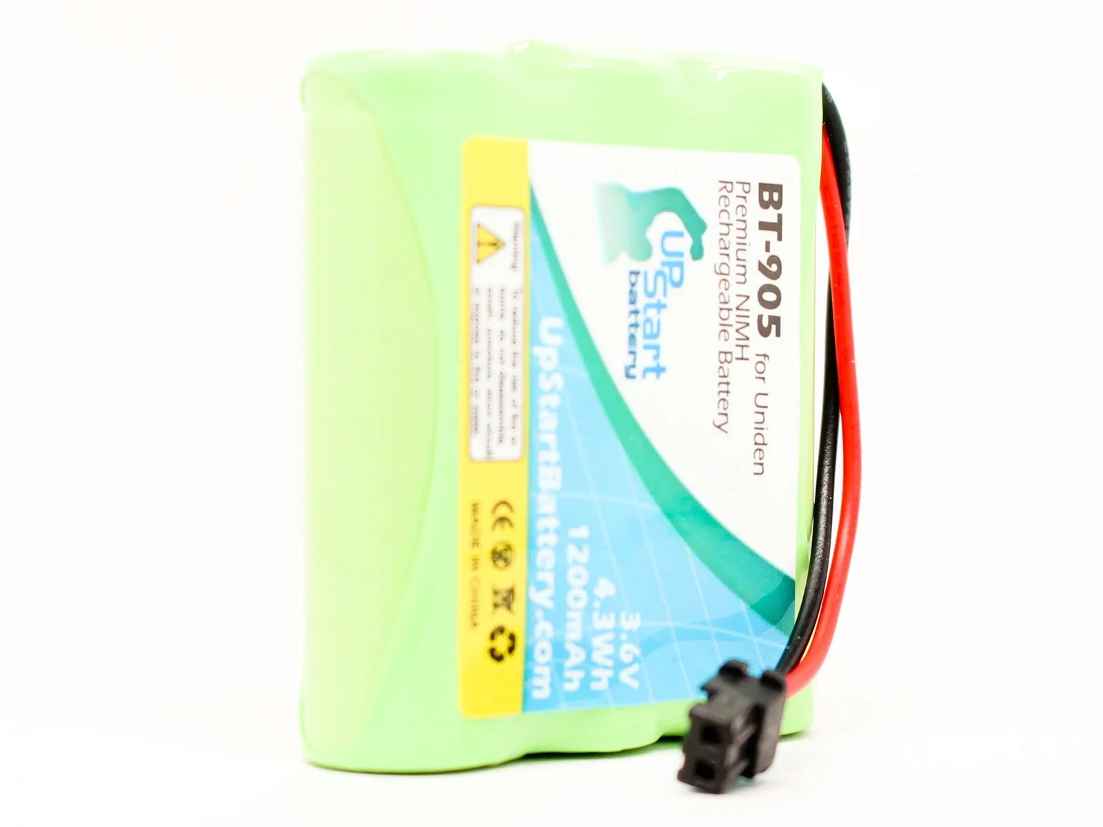 4x Pack - UpStart Battery Energizer P3702 Battery - Replacement Energizer Cordless Phone Battery (1200mAh, 3.6V, NI-MH)