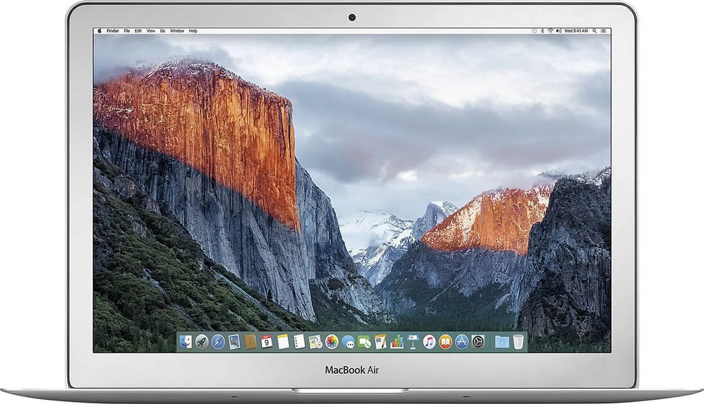 Apple MacBook Air 13-inch (i7 2.2GHz, 512GB SSD) (Early 2015, MMGF2LL/A) - Silver Bundle with Black Zipper Sleeve + Laptop Starter Kit + Cleaning Kit (Refurbished)