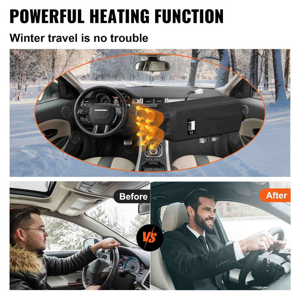 BENTISM 8KW 12V Diesel Air Heater LCD Thermostat 8000W For Trucks Vessel Car Trailer