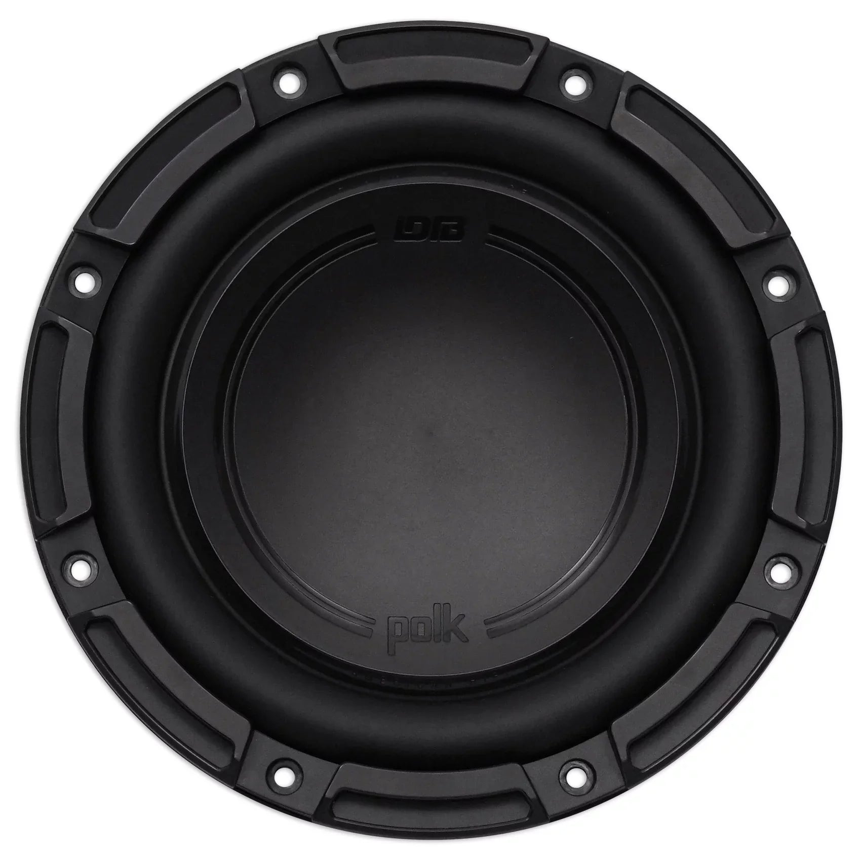 (2) Polk Audio DB842DVC 8” 1500 Watt Dual 4-Ohm Car Audio Subwoofer Sub+Rockmat