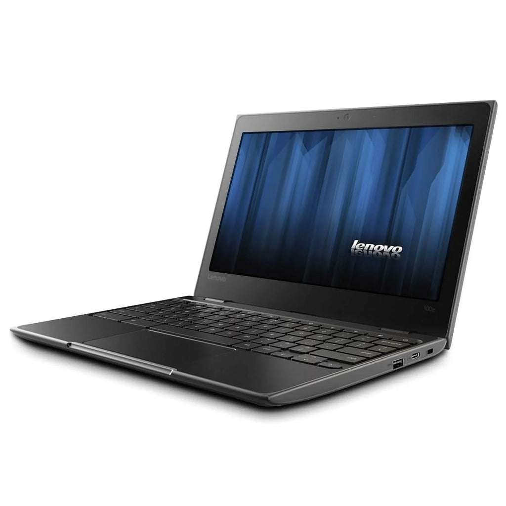 Restored Lenovo 81QB0000US Chromebook 100e 11.6" HD MediaTek MT8173C 2.10GHz 4GB RAM 32GB eMMc Chrome OS Black (Refurbished)