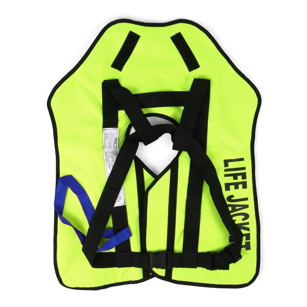 Manual Inflatable Adult Water Sports Swiming Fishing Survival Jacket