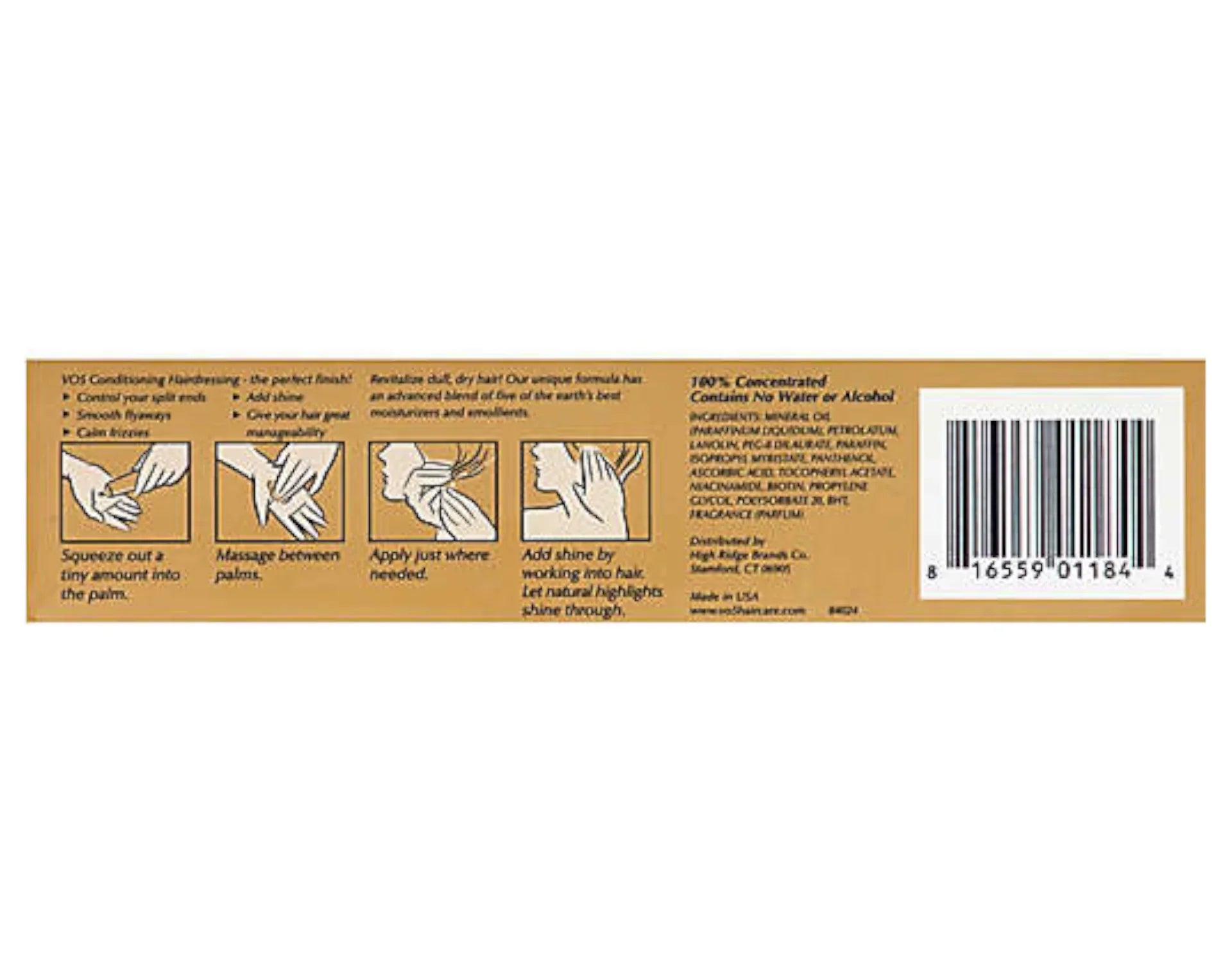 Alberto VO5 Conditioning Hairdressing Normal/Dry Hair - 1.5 oz (Pack of 12)