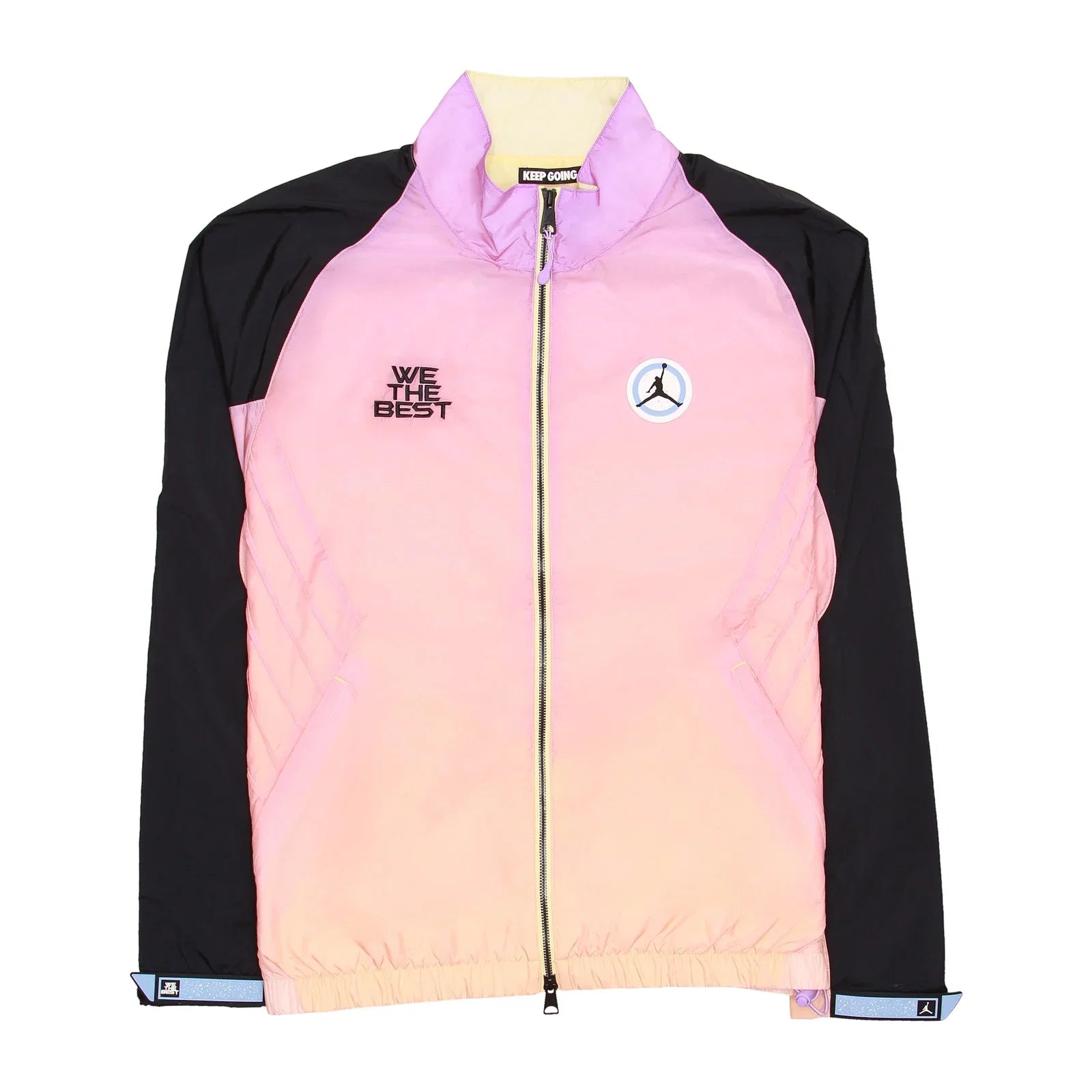 Nike Jordan X DJ Khaled Men's Windbreaker Jacket (Medium, Bicycle Yellow)