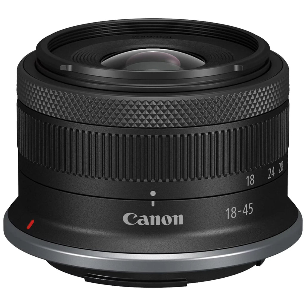 Canon EOS R7 Mirrorless Camera with RF-S 18-45mm Lens + Mount Adapter + 2 Pack SanDisk 32GB Memory Card + Case + ZeeTech Accessory