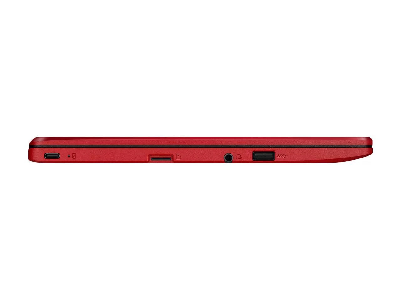 ASUS Chromebook Laptop in Red, 12, Intel Celeron, 32GB Flash Storage, 4GB RAM, C223NA-DH02-RD