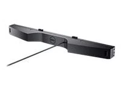 Dell Pro Stereo Soundbar AE515M - Sound bar - monitor - USB - 5 Watt - black - Dell E1914, E1916, E2014, E2016, E2214, E2214, E2216, E2218, E2219, E2316, E2318, E2414, E2417, E2418, P1917, P2016, P2017, P2018, P2214, P2217, P2219, P2317, P231