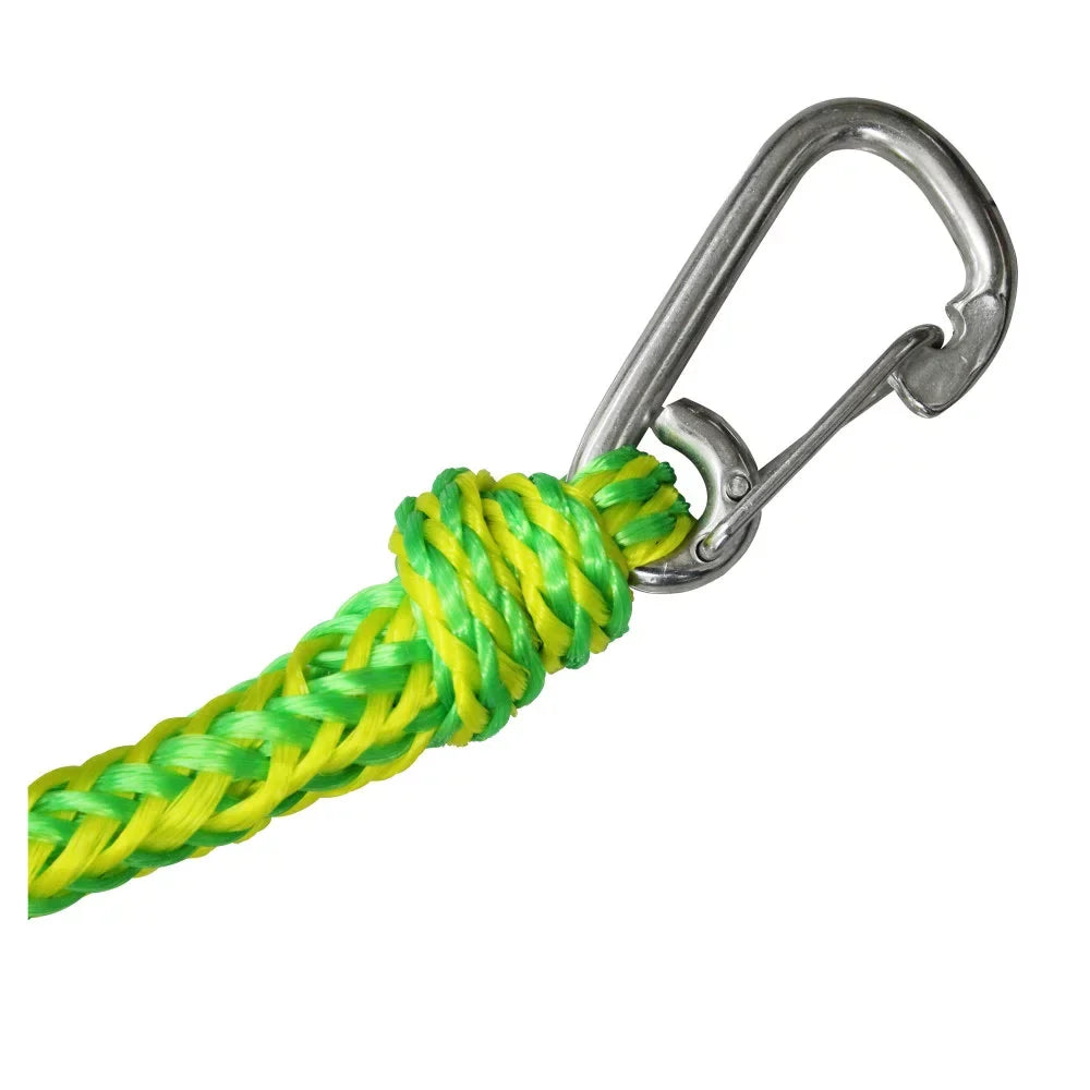 Extreme Max 3006.3132 Vessel PWC Dock Line Value 2-Pack - 9 Ft., Green and Yellow