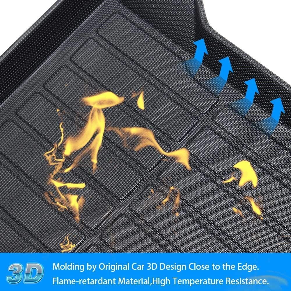 TPO Cargo Mats Liner Protection For 2018-2023 Toyota Camry All