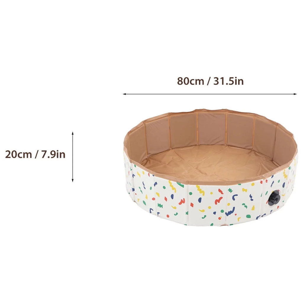 Buumin Portable Kids Ball Pool Foldable Large Ocean Toddlers Ball Pool Play Game Fence Indoor Outdoor