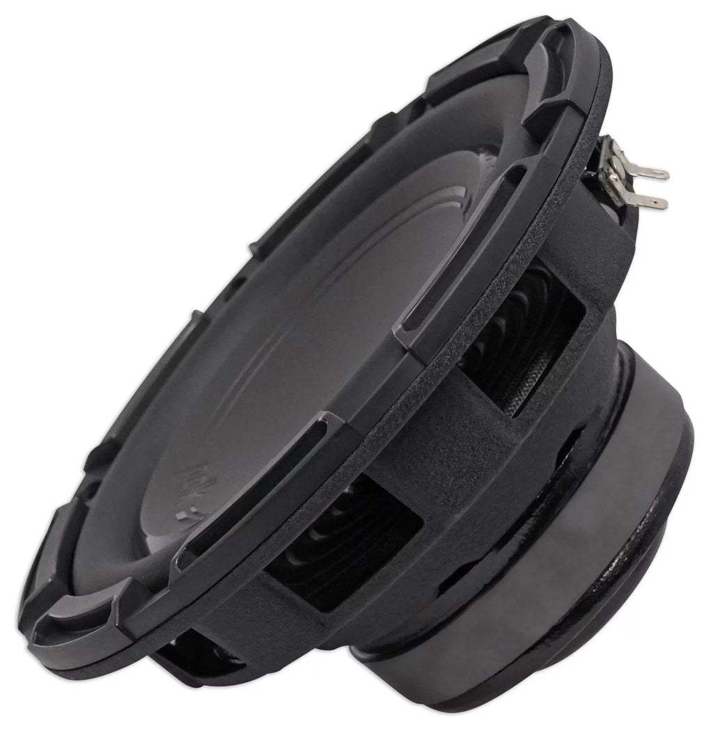 (2) Polk Audio DB842DVC 8” 1500 Watt Dual 4-Ohm Car Audio Subwoofer Sub+Rockmat