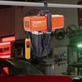 BENTISM Electric Chain Hoist Single Phase Crane Hoist 1100 lbs Load 15 ft Lifting