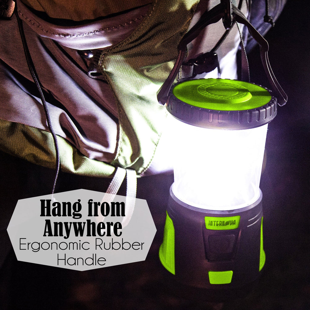 Internova Monster LED Camping Lantern, 2000 Lumens Output Camping, Hiking, Emergency Use and Power Outages