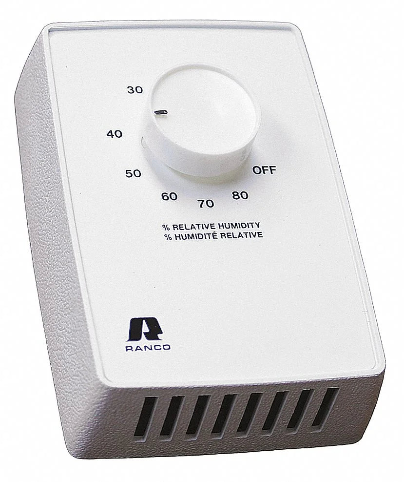 Fantech Dehumidistat, 20-80%, 120V AC, SPST FH 20
