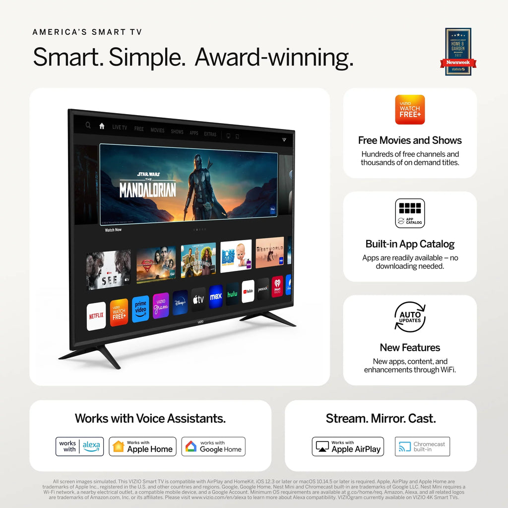 VIZIO 55" Class M7 Series 4K QLED HDR Smart TV M55Q7-J01