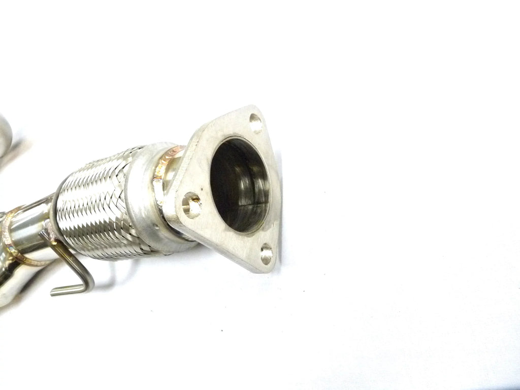 Stainless Steel Flex Pipe Fitment For 2009 thru 2014 Acura TL J35Z J37 V6 FWD Only By OBX-RS